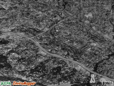 Loyola satellite photo by USGS