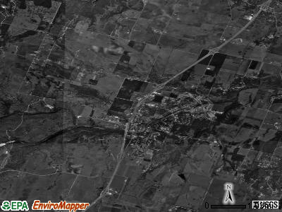 Salado satellite photo by USGS