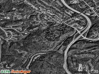 Southgate satellite photo by USGS