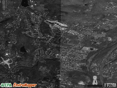 Highland Mills satellite photo by USGS