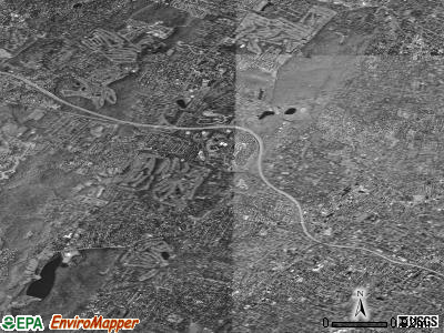 Normal satellite photo by USGS