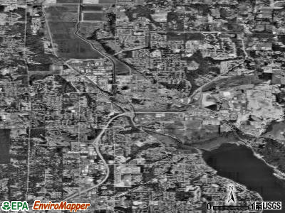 Redmond satellite photo by USGS