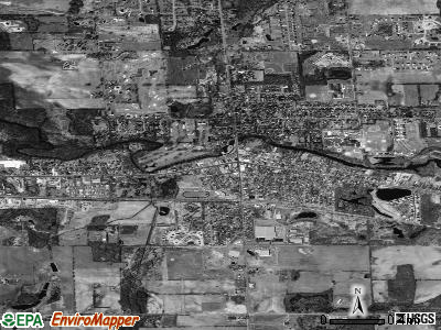 Williamston satellite photo by USGS