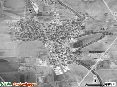Hollandale satellite photo by USGS