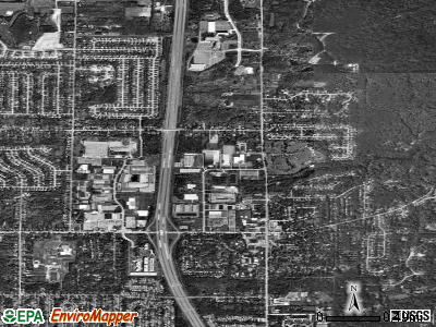 Mayfield satellite photo by USGS
