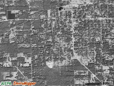 West De Land satellite photo by USGS