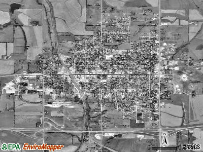 Hiawatha satellite photo by USGS