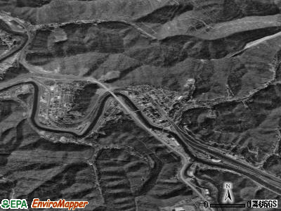 Williamson satellite photo by USGS