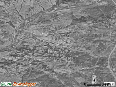 Bonsall satellite photo by USGS