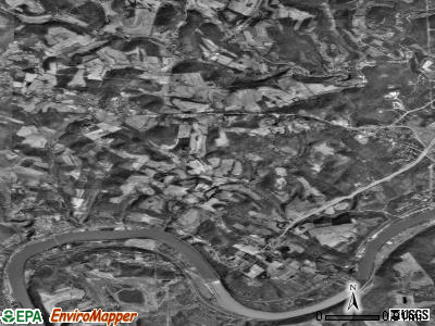 Centerville satellite photo by USGS