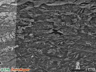 Groveland-Big Oak Flat satellite photo by USGS