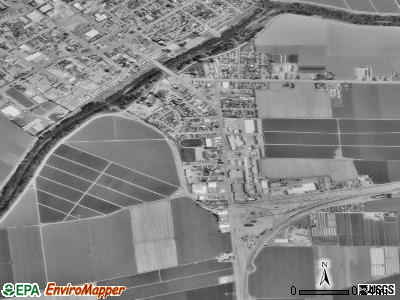 Pajaro satellite photo by USGS
