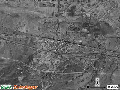 Lordsburg satellite photo by USGS
