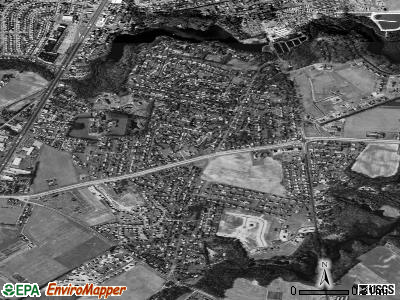 Highland Acres satellite photo by USGS