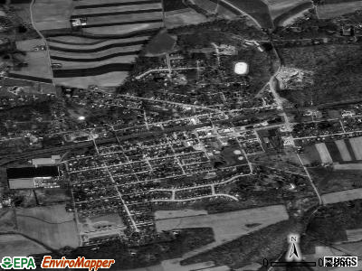 Parkesburg satellite photo by USGS
