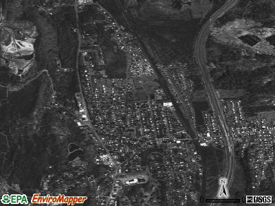 Ravena satellite photo by USGS