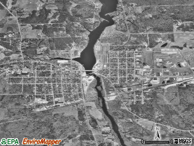 North Baltimore satellite photo by USGS