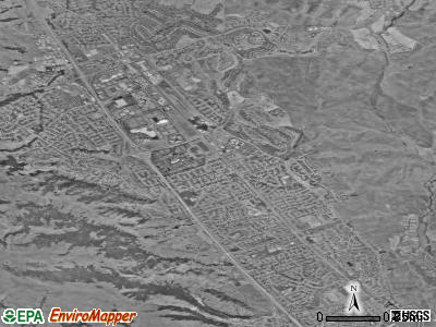 San Ramon satellite photo by USGS