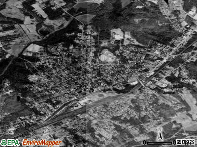 Spencer satellite photo by USGS