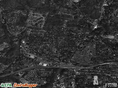 Balmville satellite photo by USGS