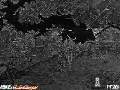 Horseshoe Bay satellite photo by USGS
