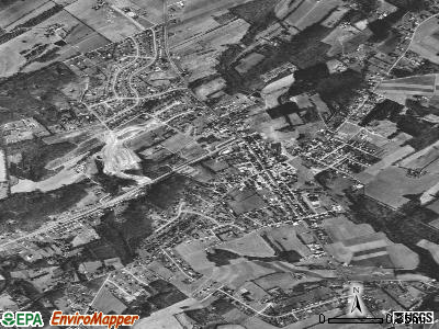 Manchester satellite photo by USGS