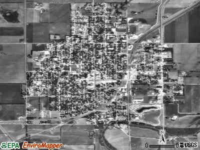 Lindsborg satellite photo by USGS