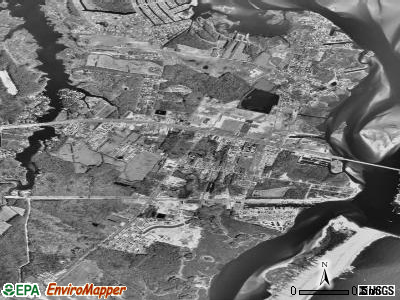 West Ocean City satellite photo by USGS