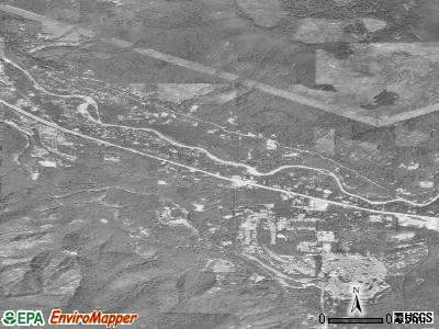 Mount Hood Village satellite photo by USGS
