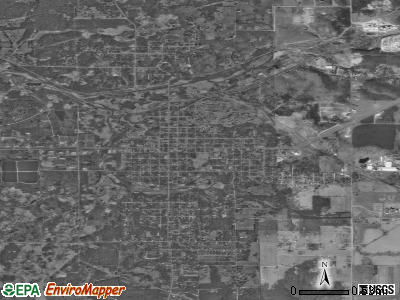 Galena satellite photo by USGS
