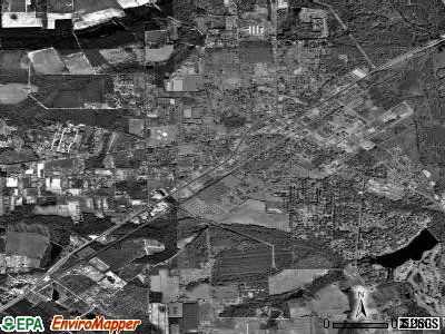 Blackshear satellite photo by USGS