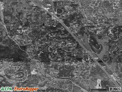 Scenic Oaks satellite photo by USGS