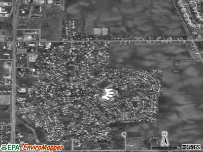 Indian Heights satellite photo by USGS