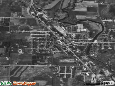Kewaskum satellite photo by USGS