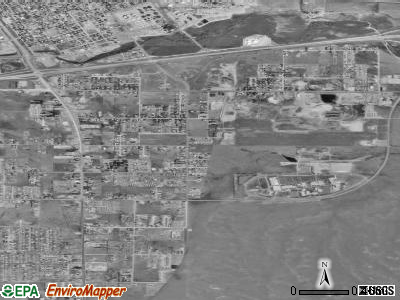 Fox Farm-College satellite photo by USGS