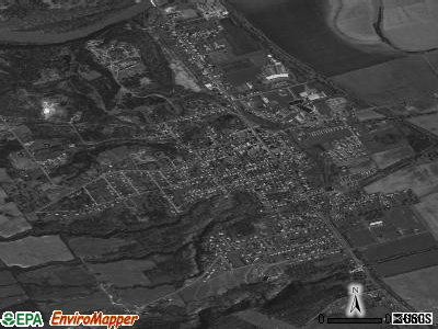 Mount Morris satellite photo by USGS