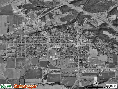 Bowling Green satellite photo by USGS
