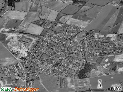 Clover Hill satellite photo by USGS