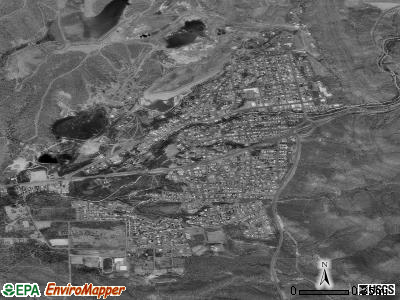 Superior satellite photo by USGS