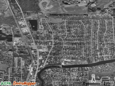 Thiensville satellite photo by USGS