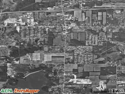 Brimfield satellite photo by USGS