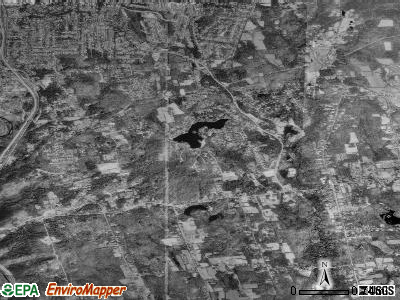 Northwest Harwinton satellite photo by USGS