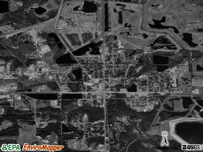 Mulberry satellite photo by USGS