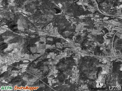 West Brattleboro satellite photo by USGS