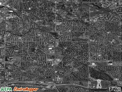 Southglenn satellite photo by USGS