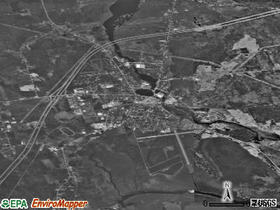 Pittsfield satellite photo by USGS