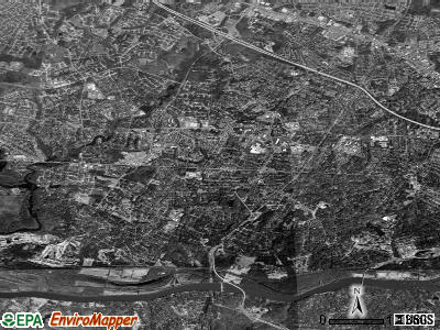 Tuckahoe satellite photo by USGS
