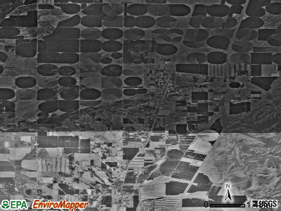 Fort Hall satellite photo by USGS