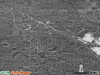 Willard satellite photo by USGS