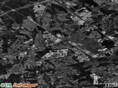 Stallings satellite photo by USGS